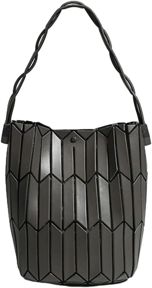 Bucket Bags for Women PVC Crossbody Top-handle Purses Trendy Vintage Shoulder Bag 2025