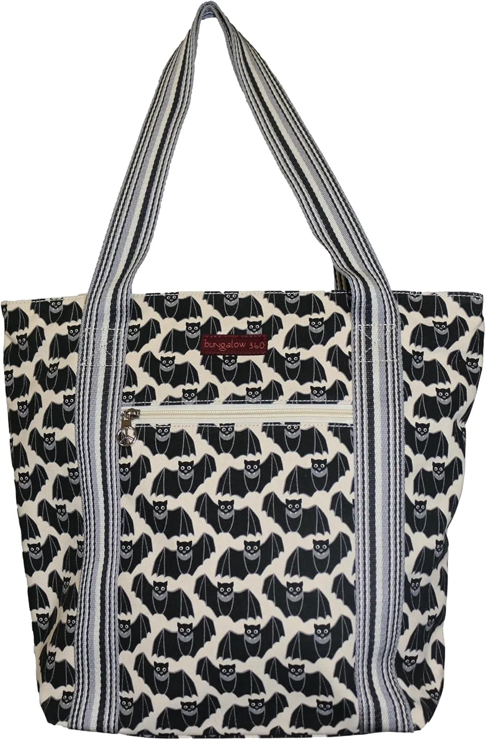 bungalow 360 Vegan Striped Tote Bag