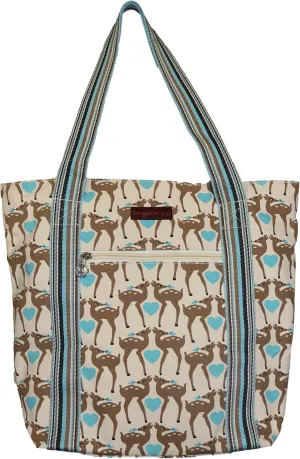 bungalow 360 Vegan Striped Tote Bag