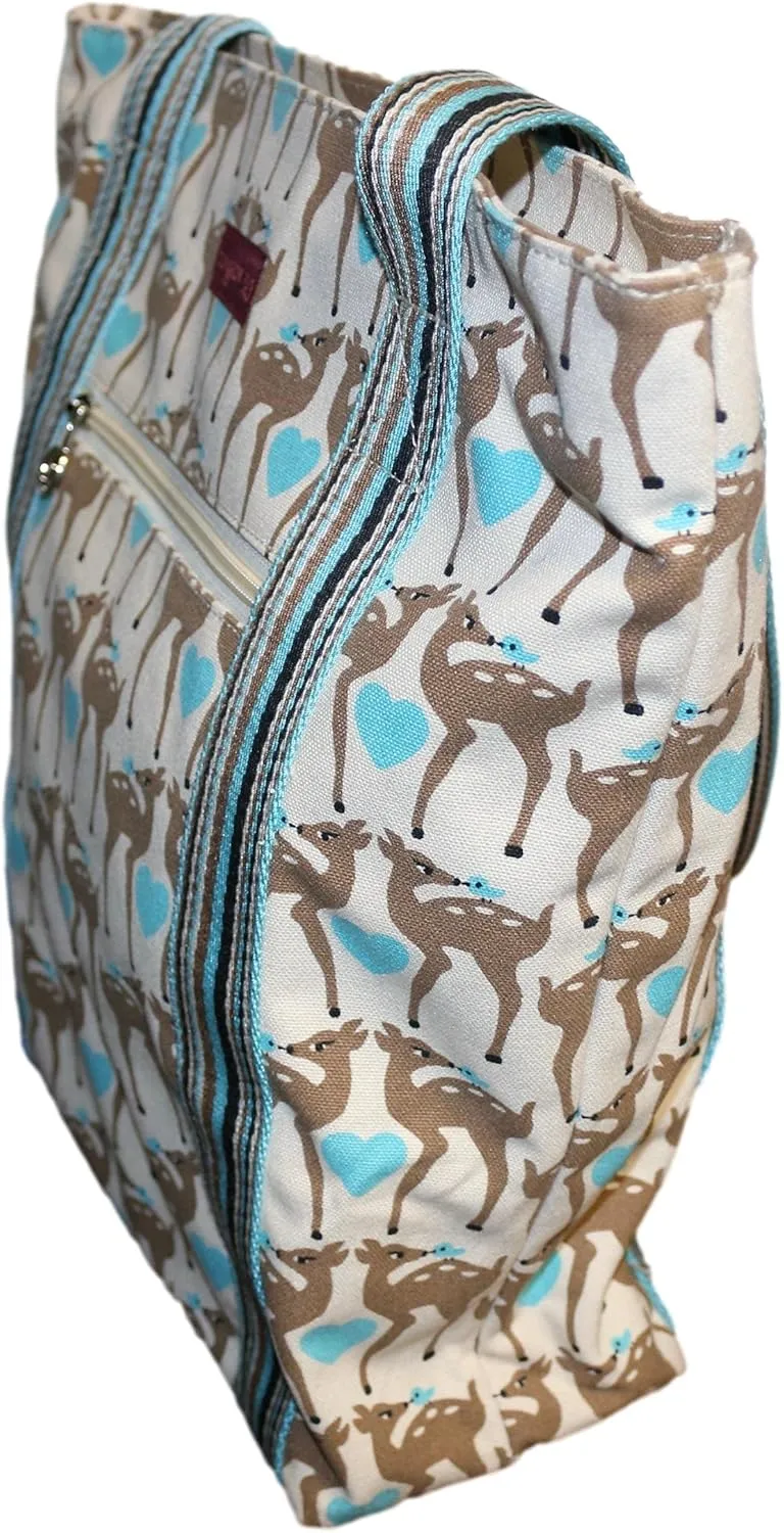 bungalow 360 Vegan Striped Tote Bag