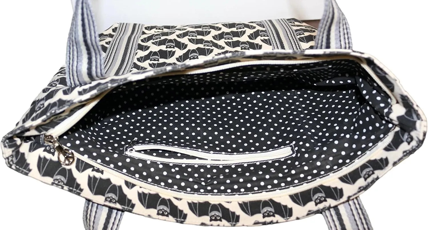 bungalow 360 Vegan Striped Tote Bag