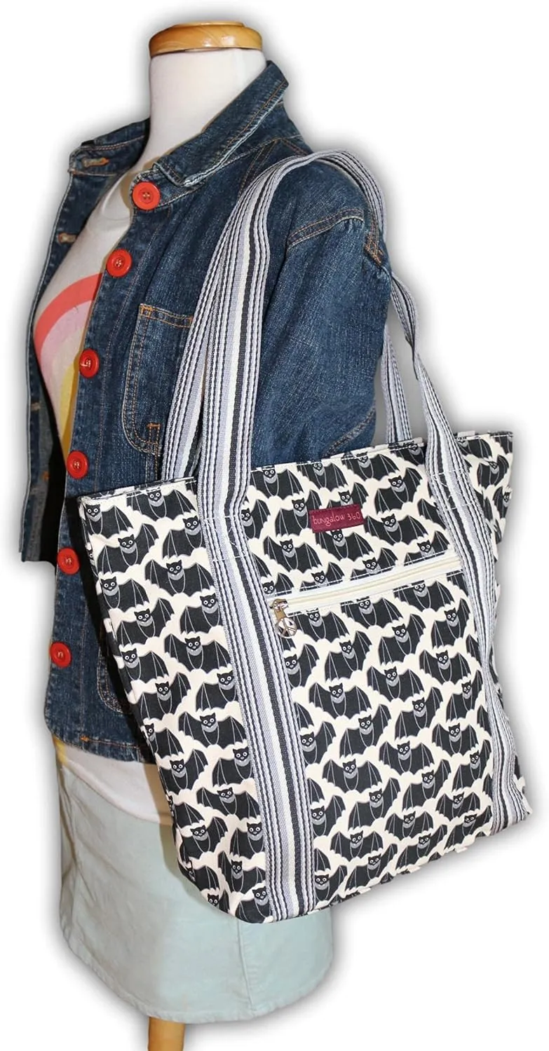 bungalow 360 Vegan Striped Tote Bag