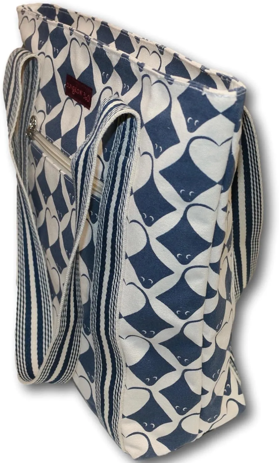 bungalow 360 Vegan Striped Tote Bag