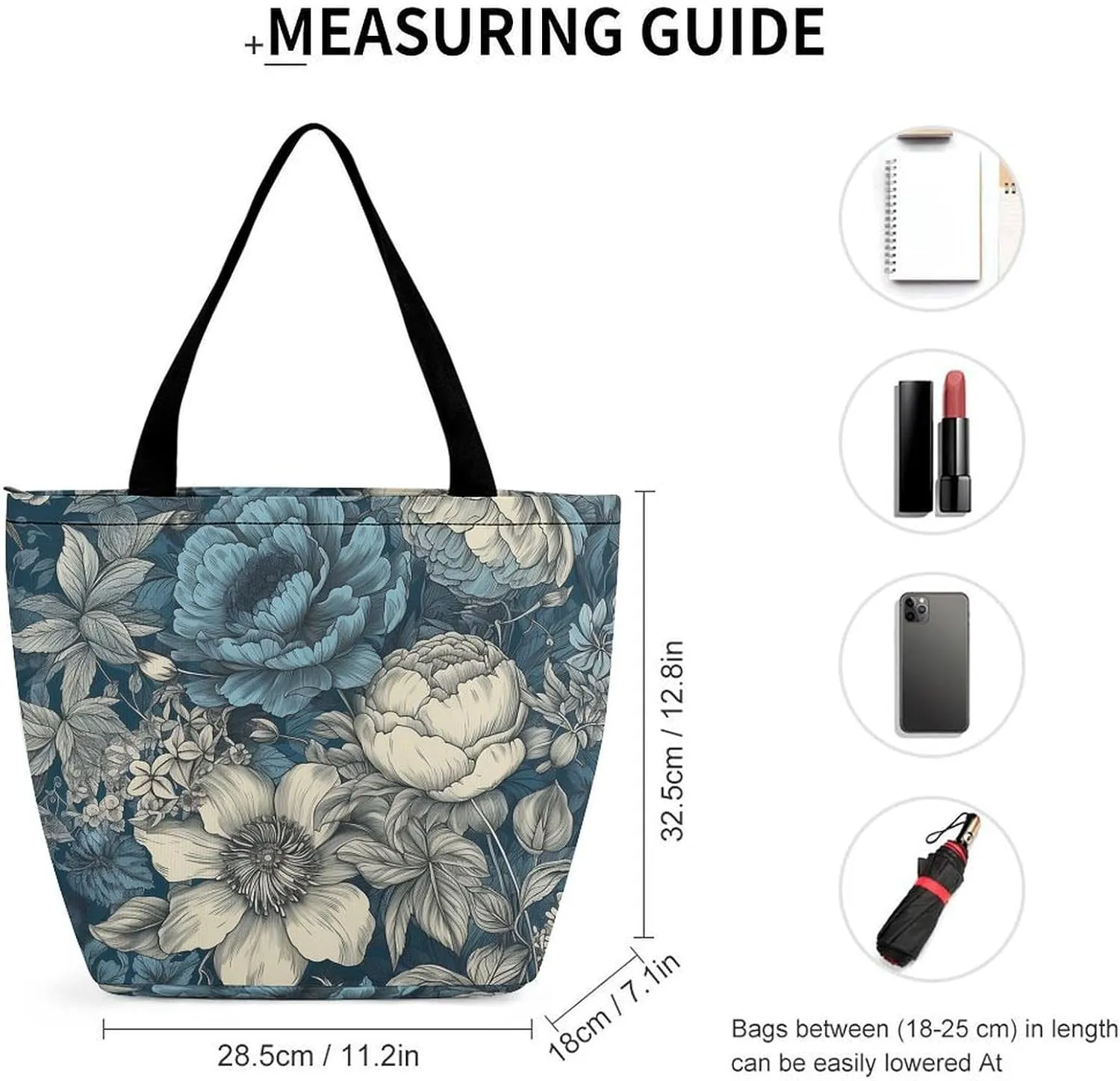 Burr Texture Style Tote Bag for Women Grocery Bags Foldable Shopping Bag Large Reusable Handbags for Work Travel