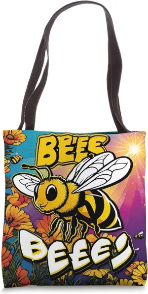 Busy Bee - Flutter and Buzz Tote Bag