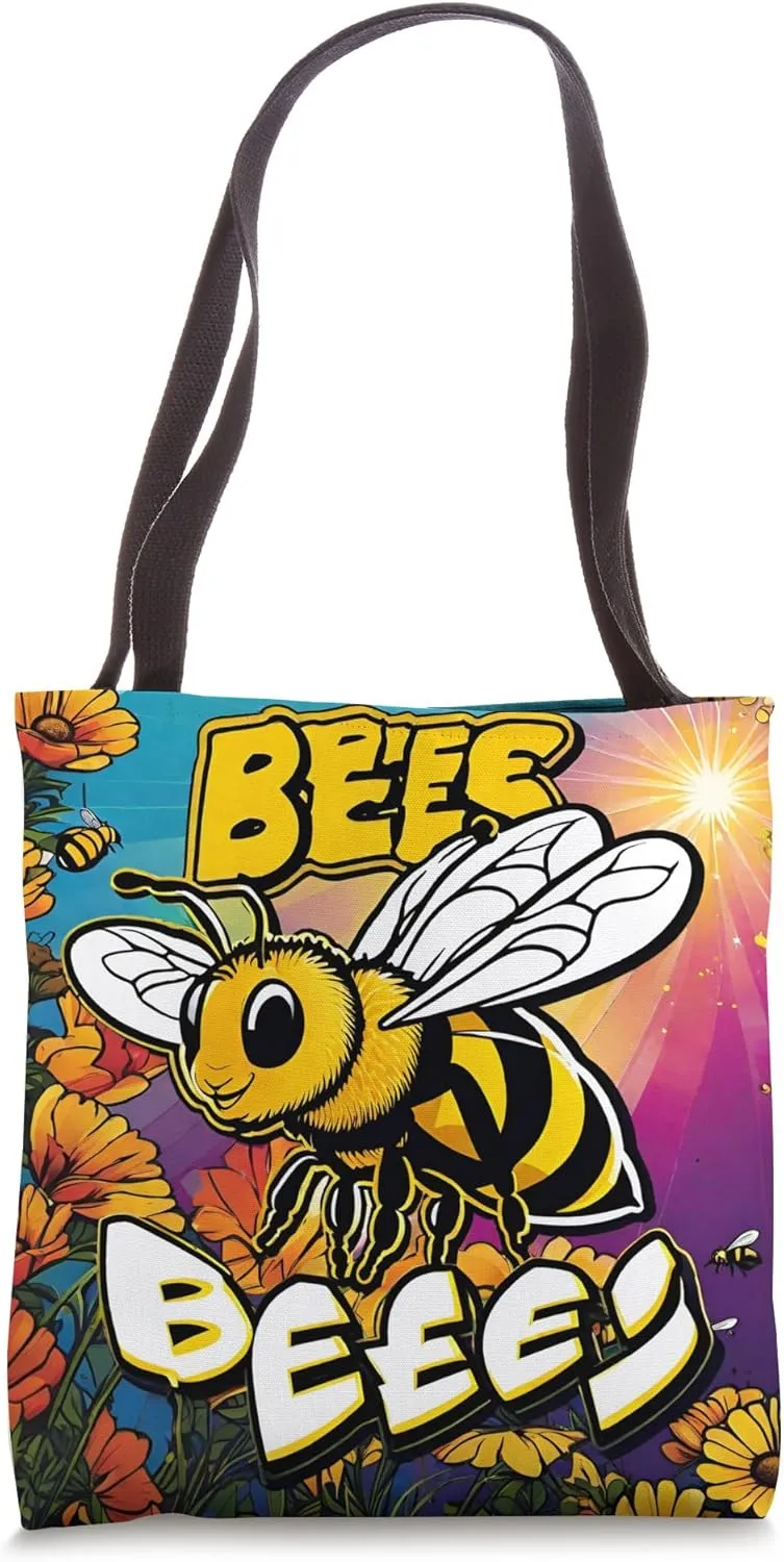 Busy Bee - Flutter and Buzz Tote Bag