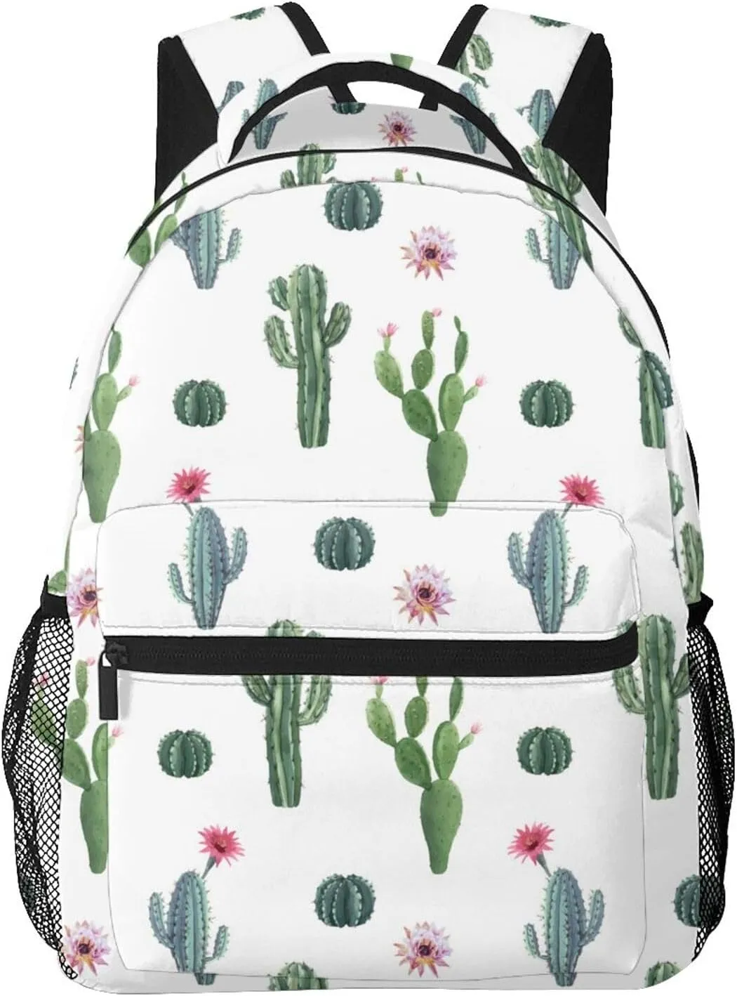 Cactus Backpack Succulent Laptop Backpacks Travel Hiking Camping Bag Plants Bag Casual Daypack Backpack