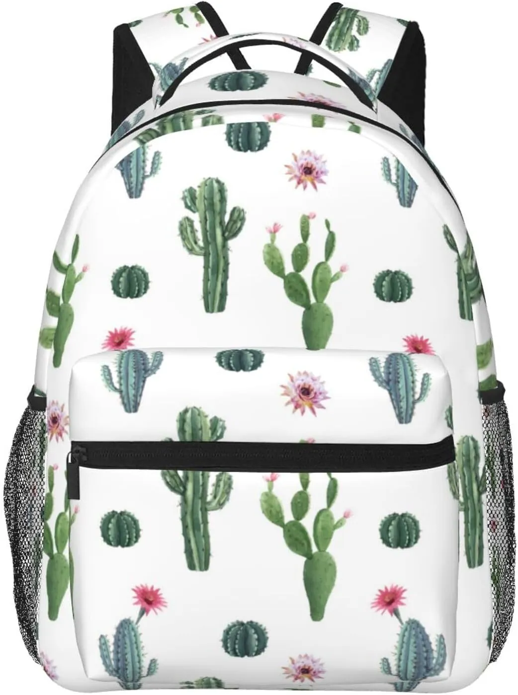 Cactus Backpack Succulent Laptop Backpacks Travel Hiking Camping Bag Plants Bag Casual Daypack Backpack