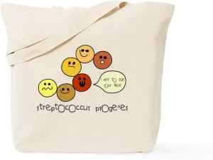 CafePress Flesh Eating Tote Bag Reusable Natural Beige Canvas Shopping Bag