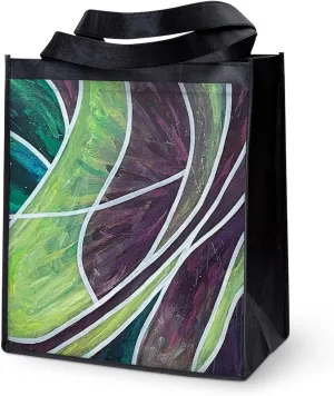 CafePress Patience Reusable Collapsible Grocery Bag