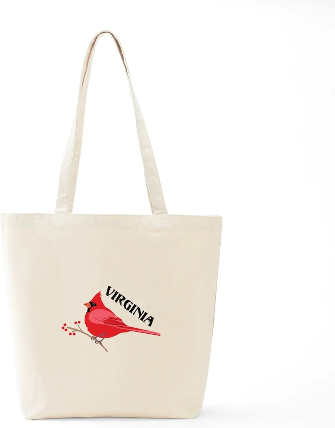 CafePress VIRGINIA Tote Bag Natural Canvas Tote Bag, Reusable Shopping Bag