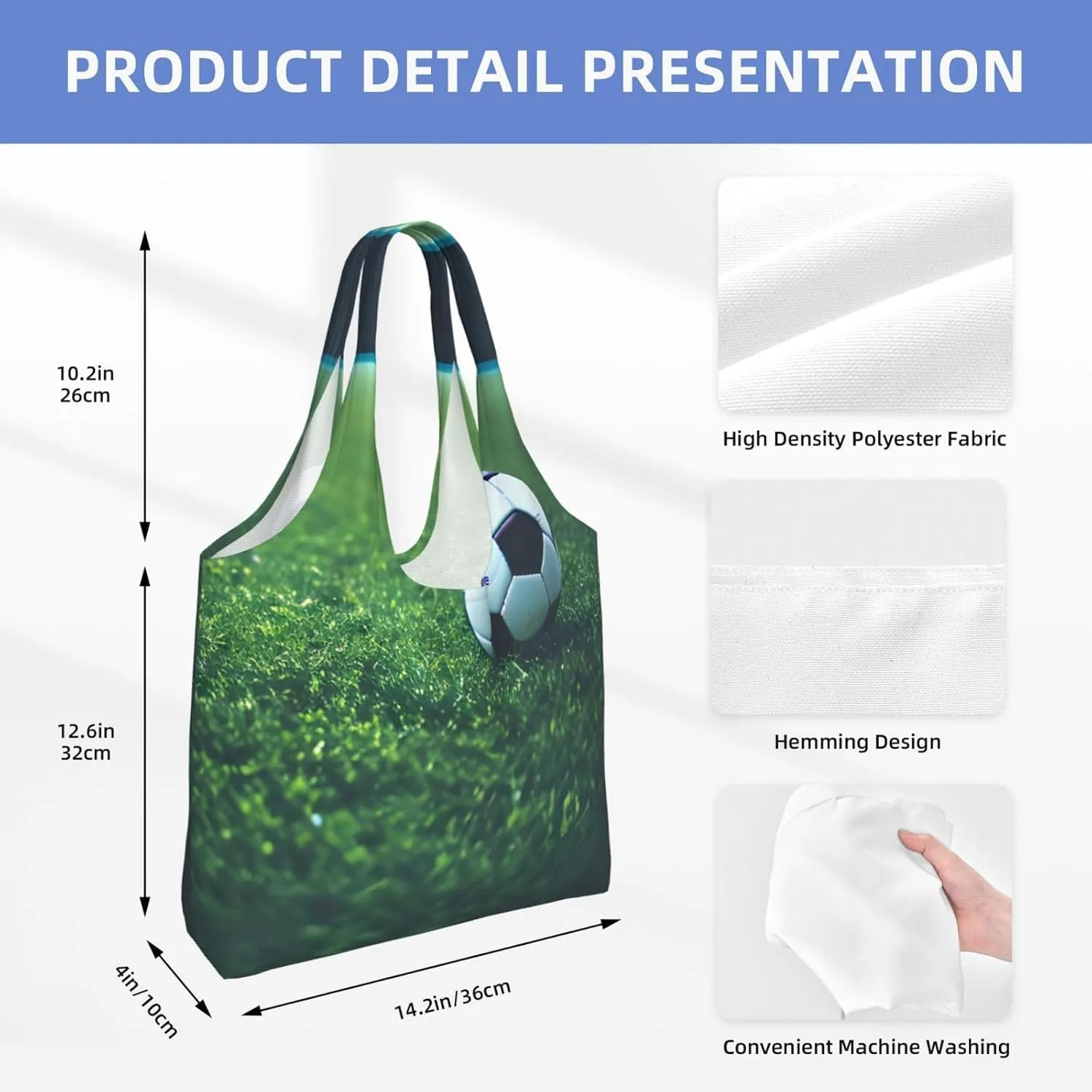 Canvas Aesthetic Tote Bag forBeach Bag Shopping BagsShoulder Bag Reusable Grocery Bags
