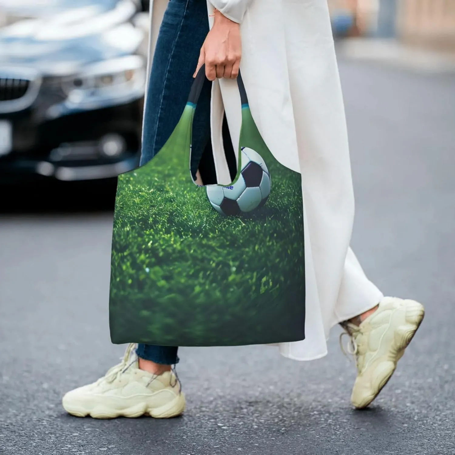 Canvas Aesthetic Tote Bag forBeach Bag Shopping BagsShoulder Bag Reusable Grocery Bags