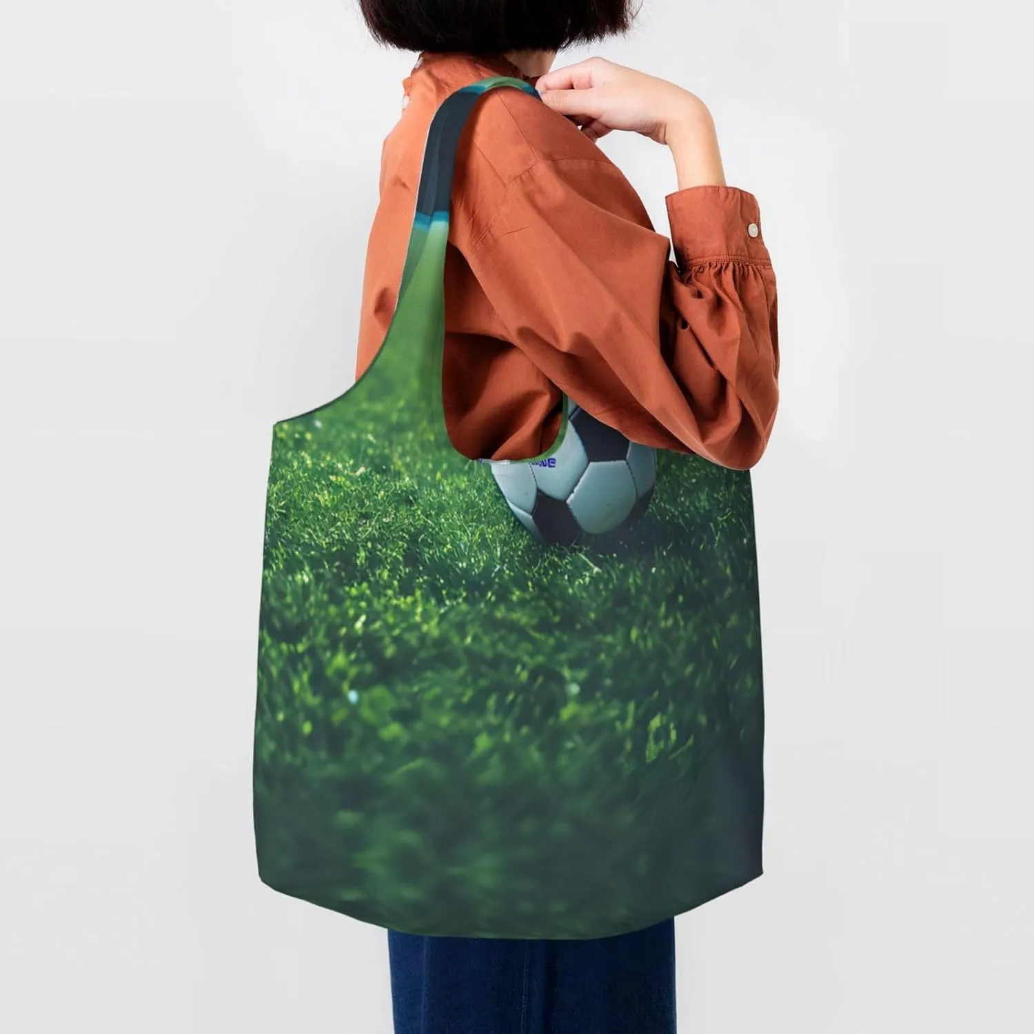 Canvas Aesthetic Tote Bag forBeach Bag Shopping BagsShoulder Bag Reusable Grocery Bags