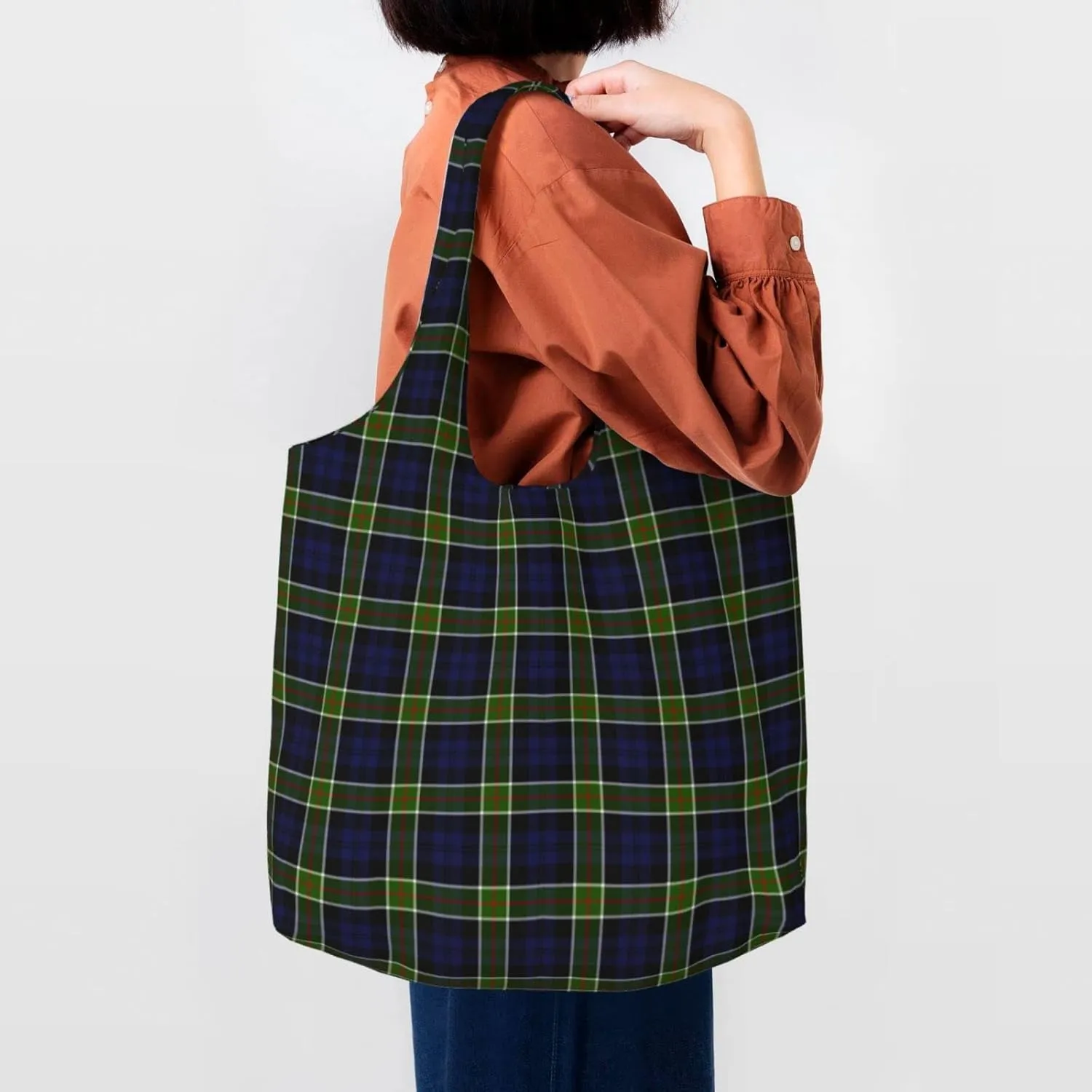 Canvas Shoulder Tote Bags For Women And Men, Reusable Grocery Bags, Large Capacity