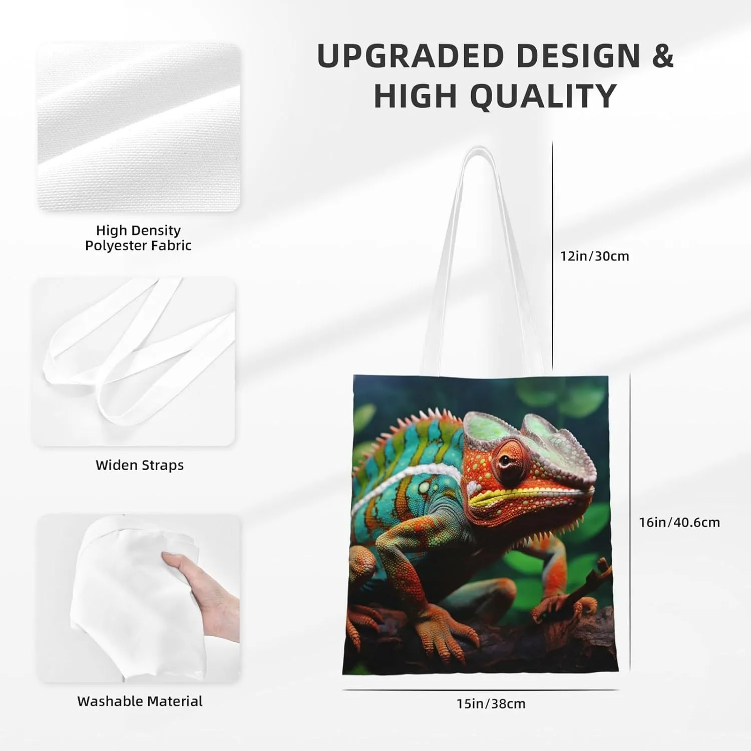 Canvas Tote Bag For Women Reusable Shopping Bag Casual Travel Mountain Scenery Shoulder Bag Handbag For Travel