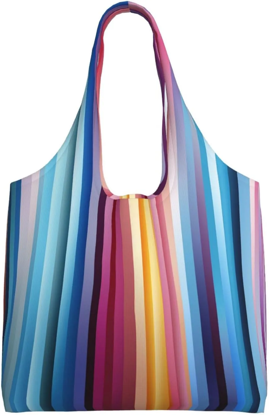 Canvas Tote Bag Lightweight Reusable Grocery Shopping Bag Red Shark Image Handbag for Women Men