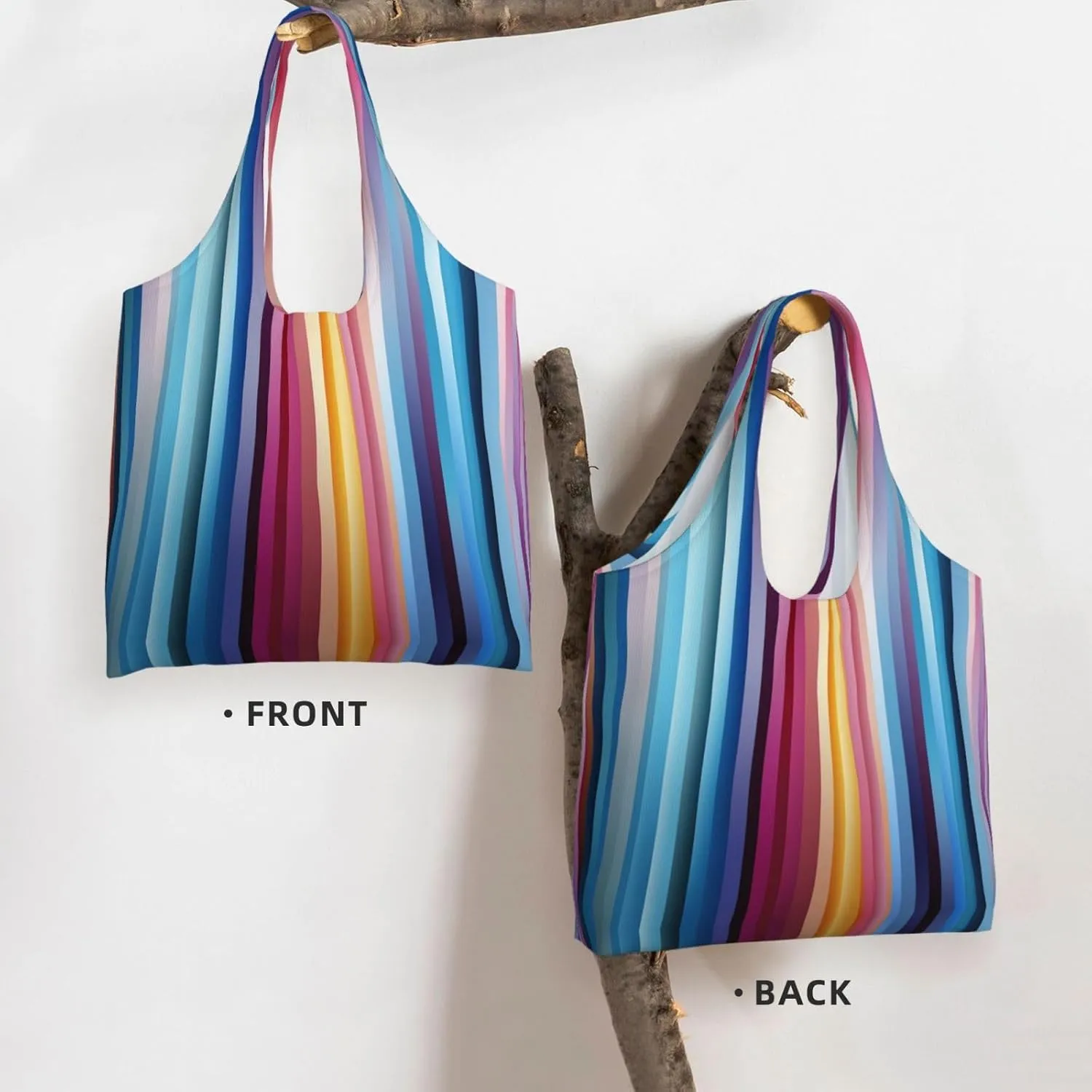 Canvas Tote Bag Lightweight Reusable Grocery Shopping Bag Red Shark Image Handbag for Women Men