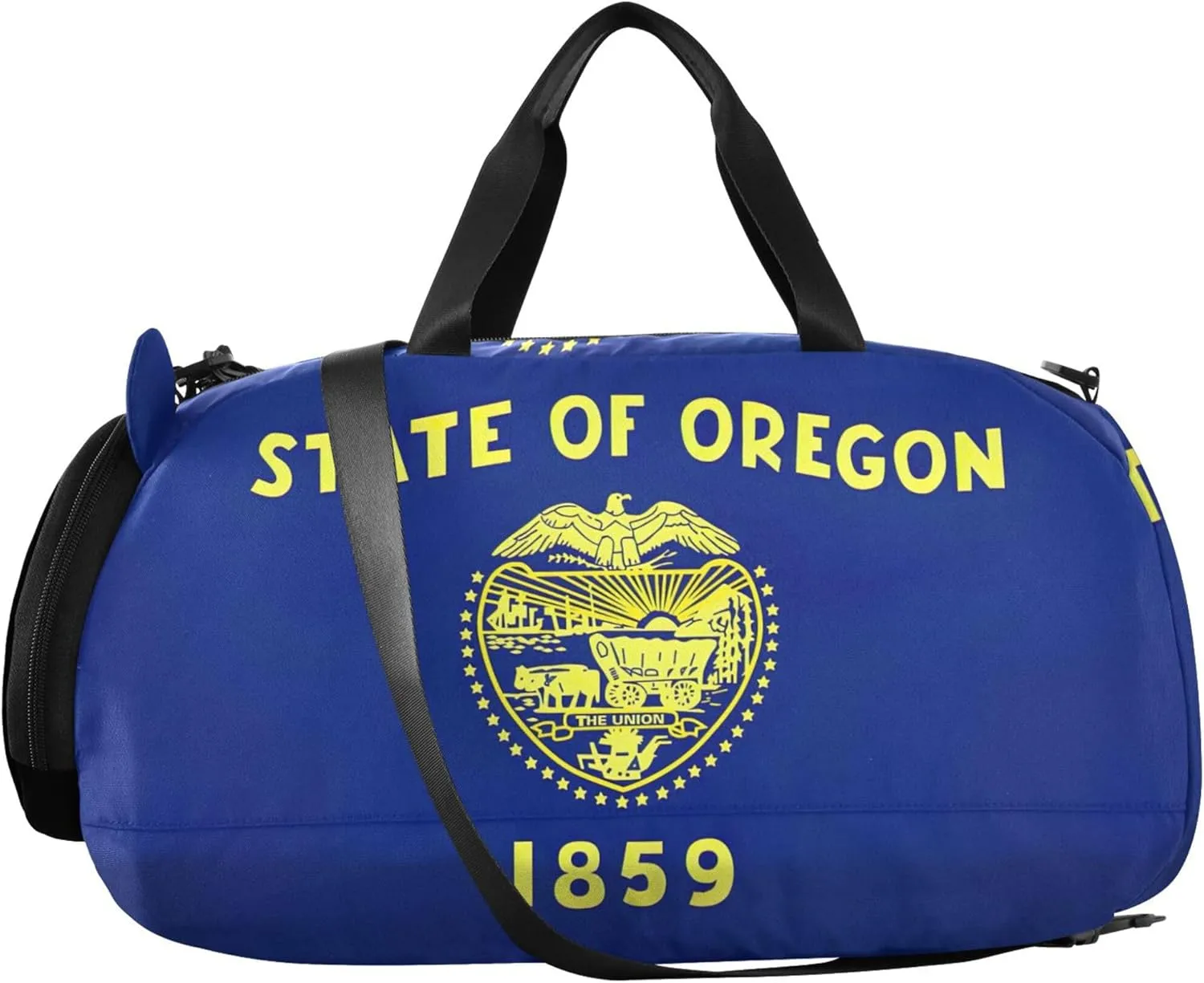 Carry on Duffel Bag Boys Overnight Bags Toddler Girls Duffle Bags Travel Tote Kids Dance Duffle Oregon State Flag