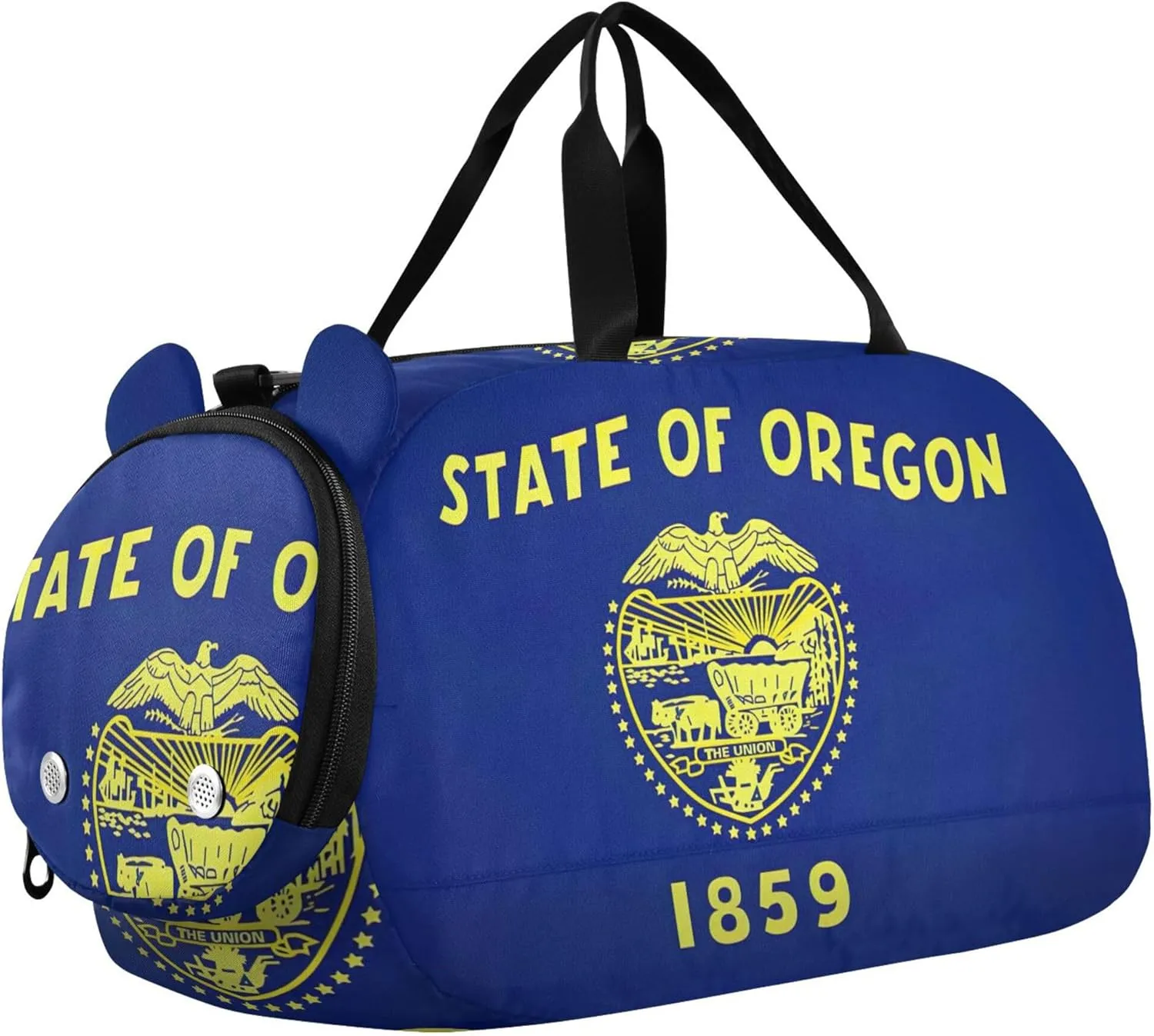 Carry on Duffel Bag Boys Overnight Bags Toddler Girls Duffle Bags Travel Tote Kids Dance Duffle Oregon State Flag