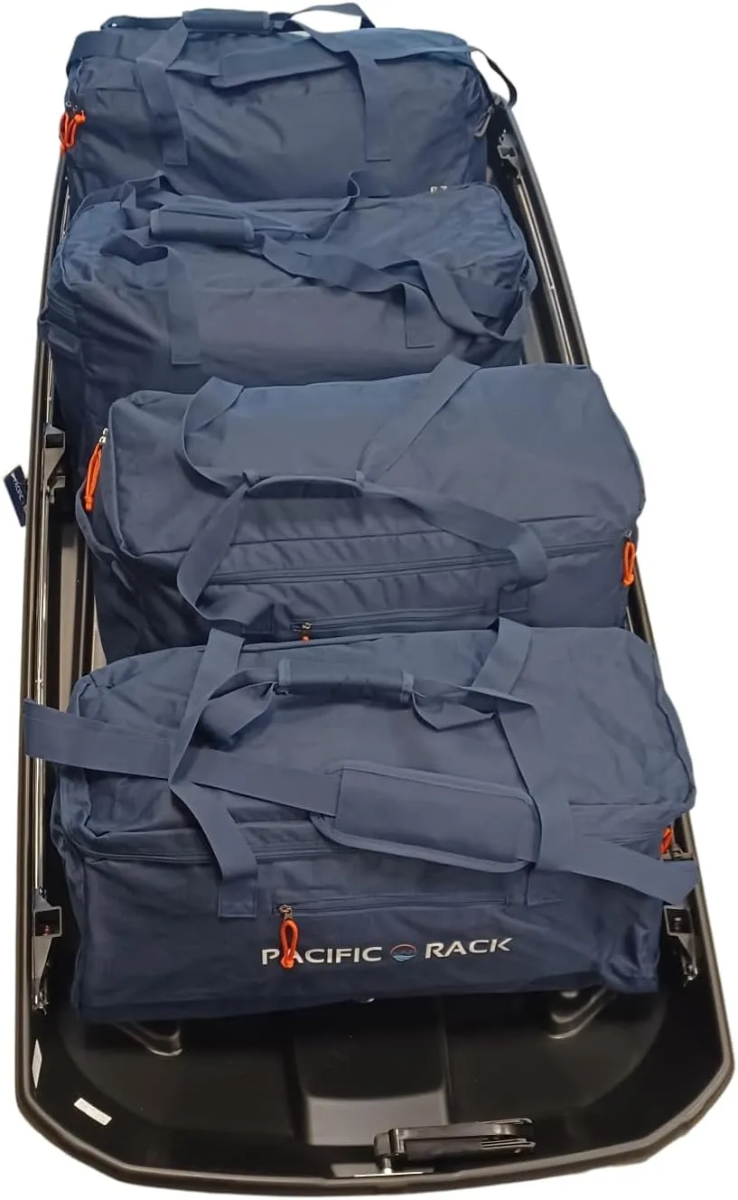 Cartop Roofbox Travel Duffels - Large Mouth Heavy-duty Bags - Weather Resistant, Compact, Great for Cargo Boxes, Travel and Adventure - (4, Blue), PRO105