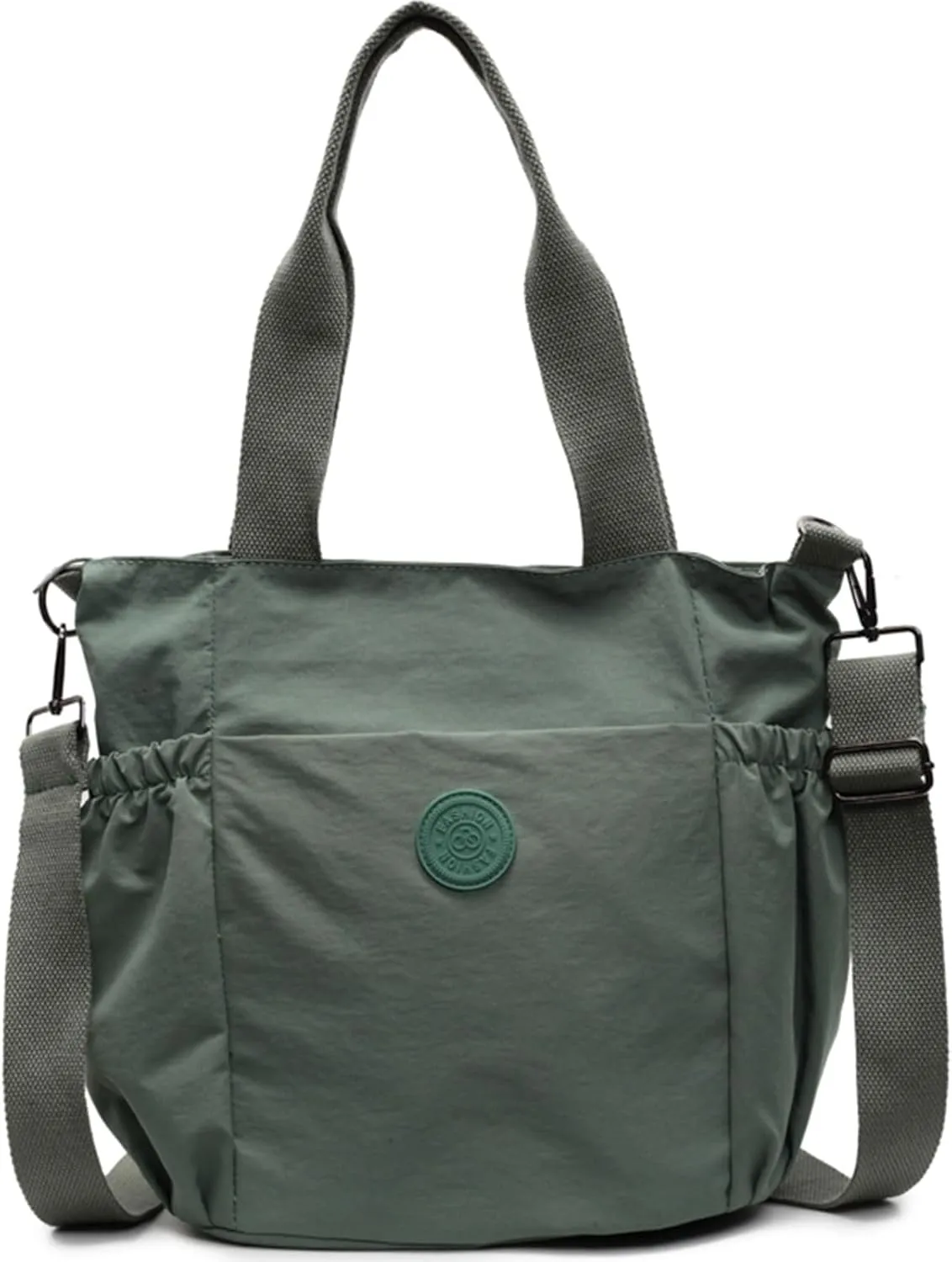 Casual Crossbody Bag Nylon Plain Messenger Bag Hobo Shoulder Bag Travel Daypacks