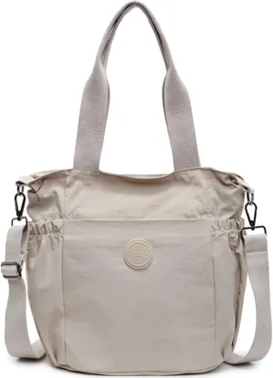 Casual Crossbody Bag Nylon Plain Messenger Bag Hobo Shoulder Bag Travel Daypacks