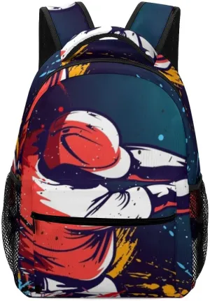Casual Daypacks Backpacks Laptop Backpack Baseball Player Cool Work Bussiness School Students Bookbag Travel Hiking Gym Bags Waterproof Lightweight Women Men 16.5x12x6 Inch