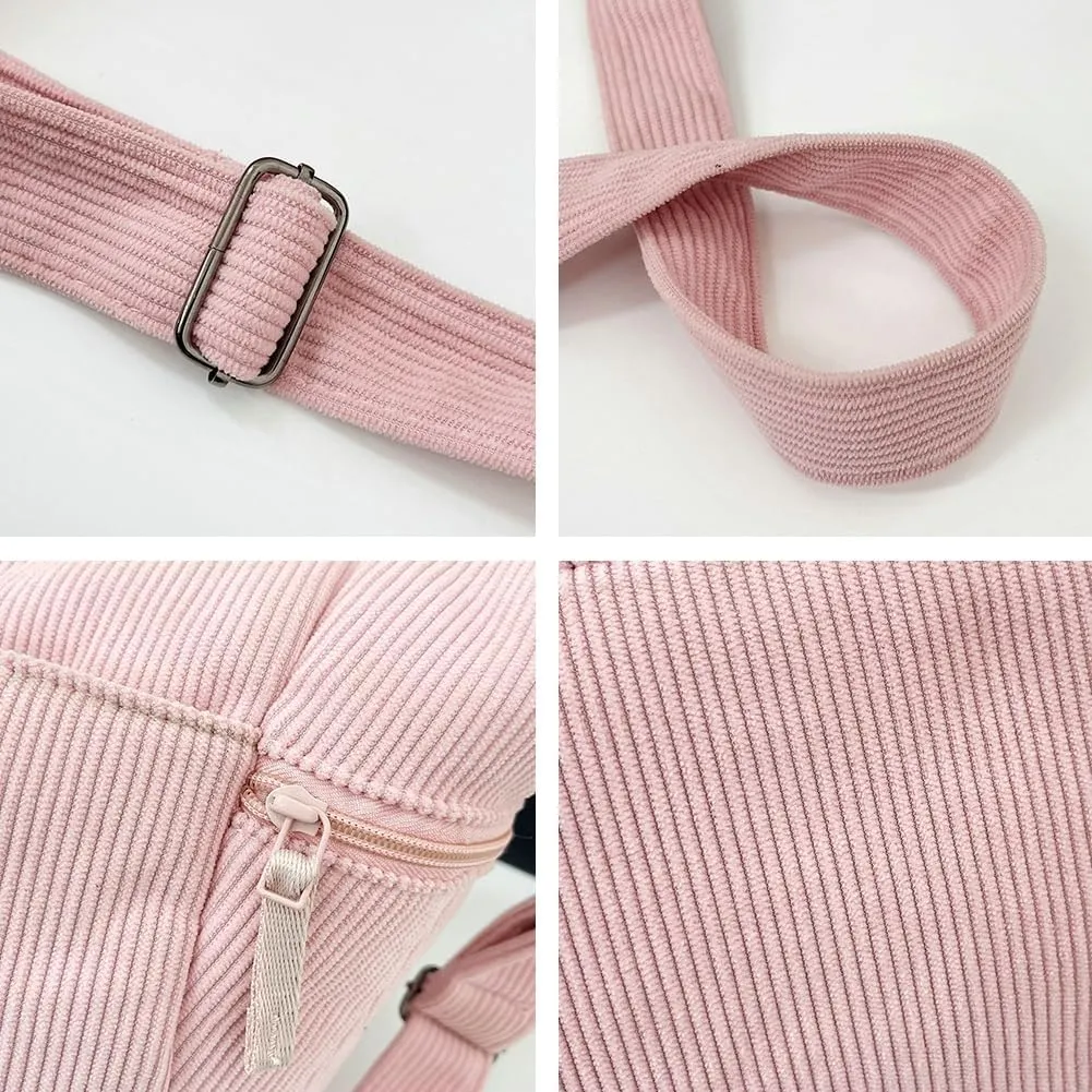 Casual Dumpling Purse for Women Pure Color Cross Body Bags with Large Capacity Athletic Striped Sling Shoulder Bags