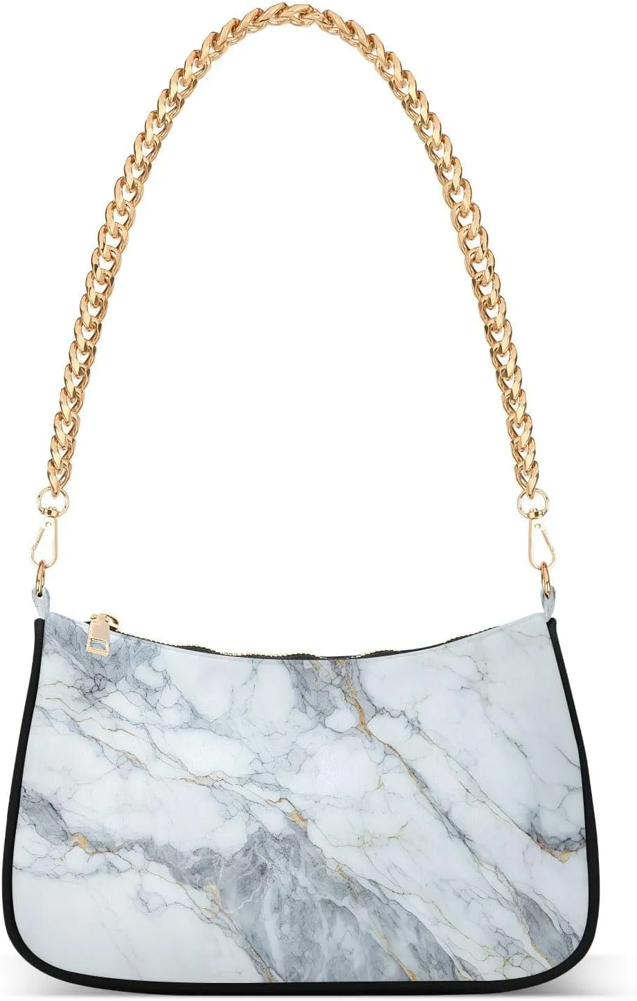 CEBUGI Crossbody Bags for Women Shoulder Purse Elegant Marble Texture Handbags Stylish Clutch Purse with Chain Strap