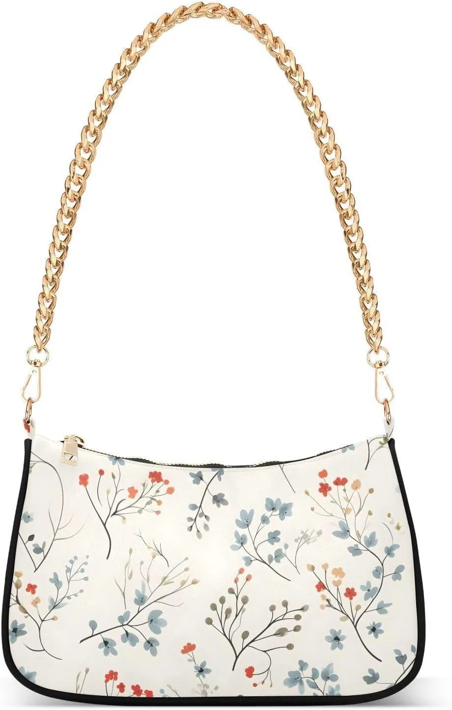 CEBUGI Crossbody Bags for Women Shoulder Purse Small Floral Handbags Stylish Clutch Purse with Chain Strap