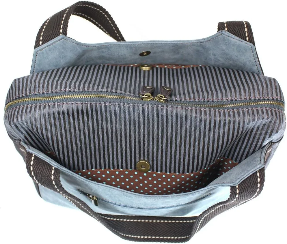 CHALA Bowling Tote Bag Indigo