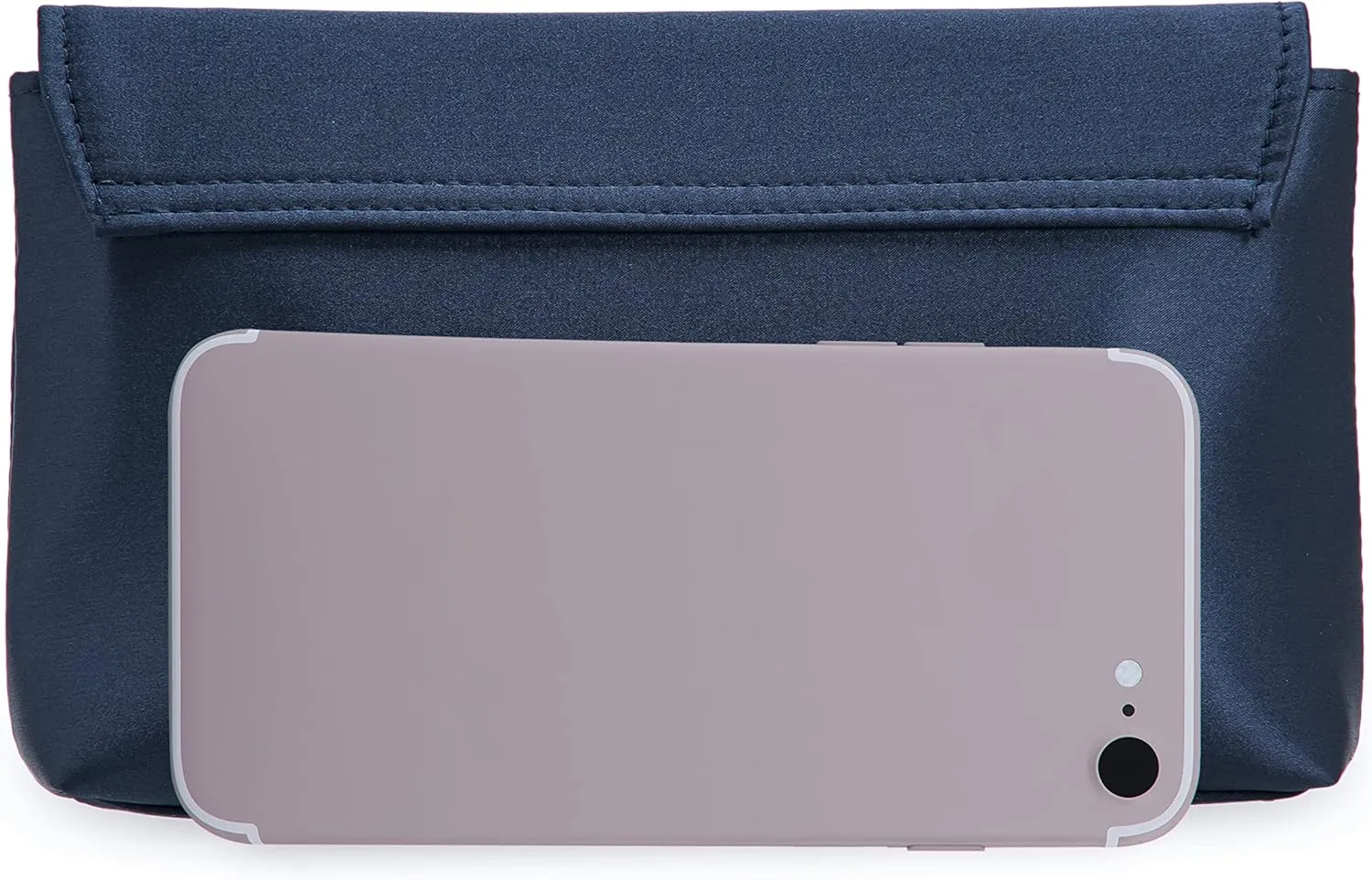 CHARMING TAILOR Evening Bag for Women Pleated Flap Satin Formal Purse Diamantes Brooch Embellished Clutch