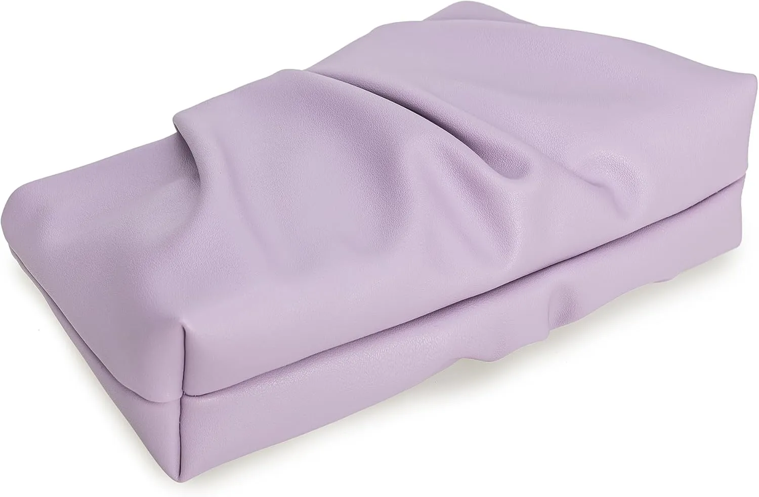 CHARMING TAILOR Women Clutch Bag Dressy Formal Handbag Pleated PU Clutch Purse for Cocktail Prom Wedding Party