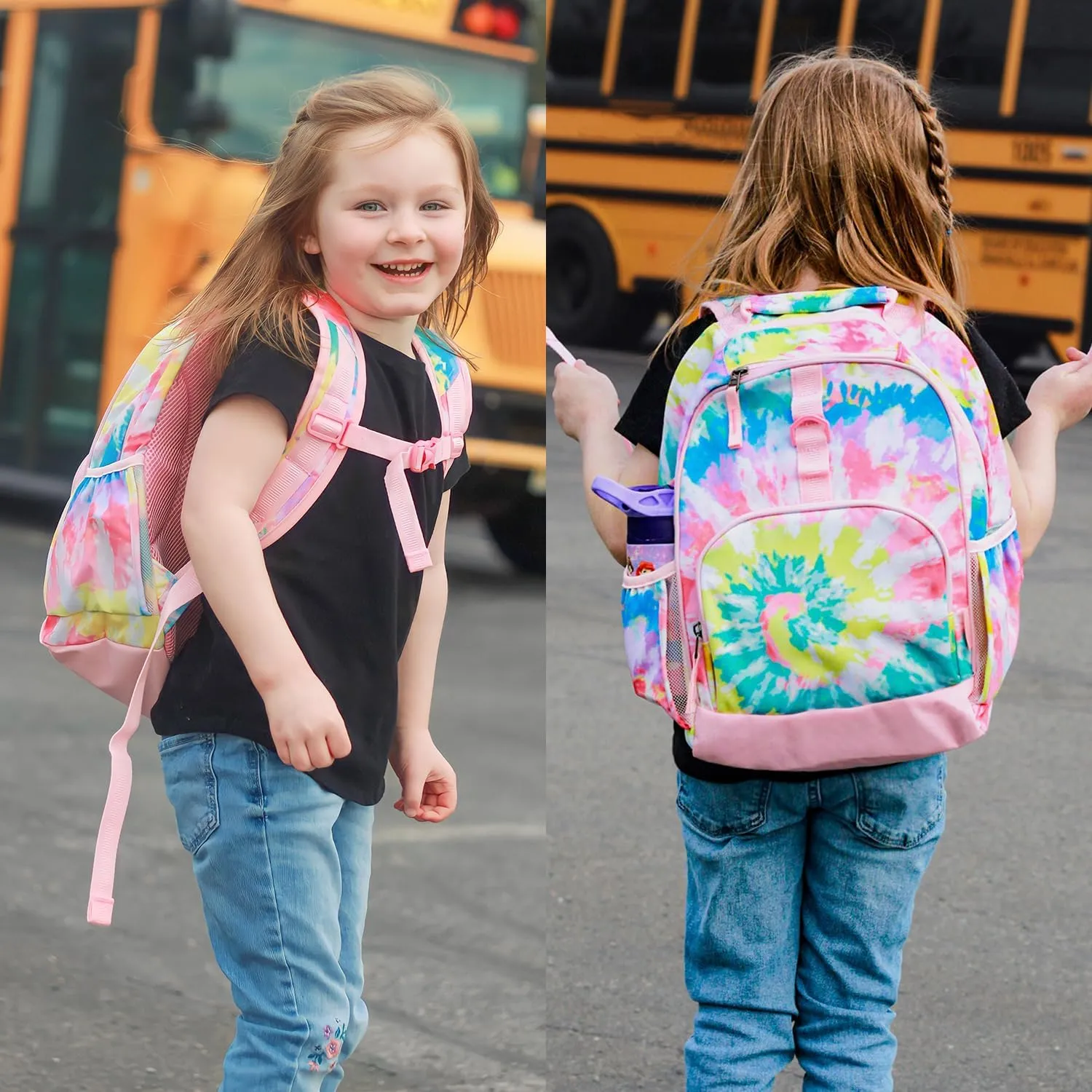 Choco Mocha Butterfly Backpack for Girls, Purple, 15 inch