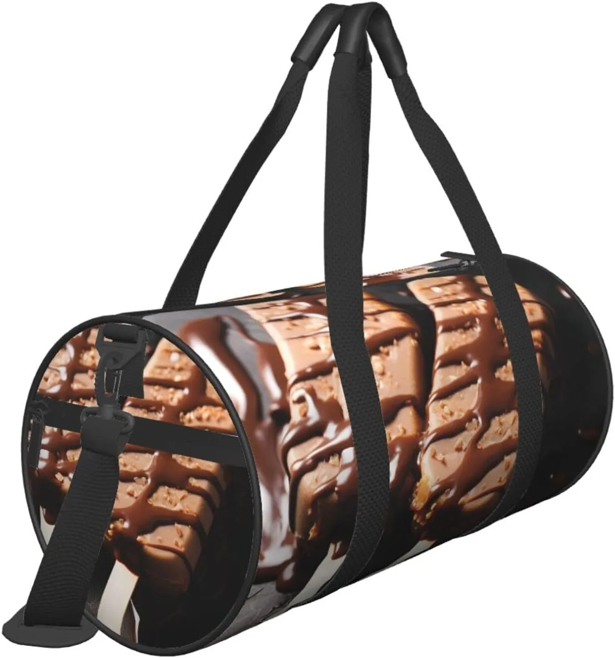 Chocolate Popsicles Travel Duffle Bag for Men Women Sport Gym Bag Foldable Weekender Bag Carry on Overnight Bag for Travel Swimming Basketball