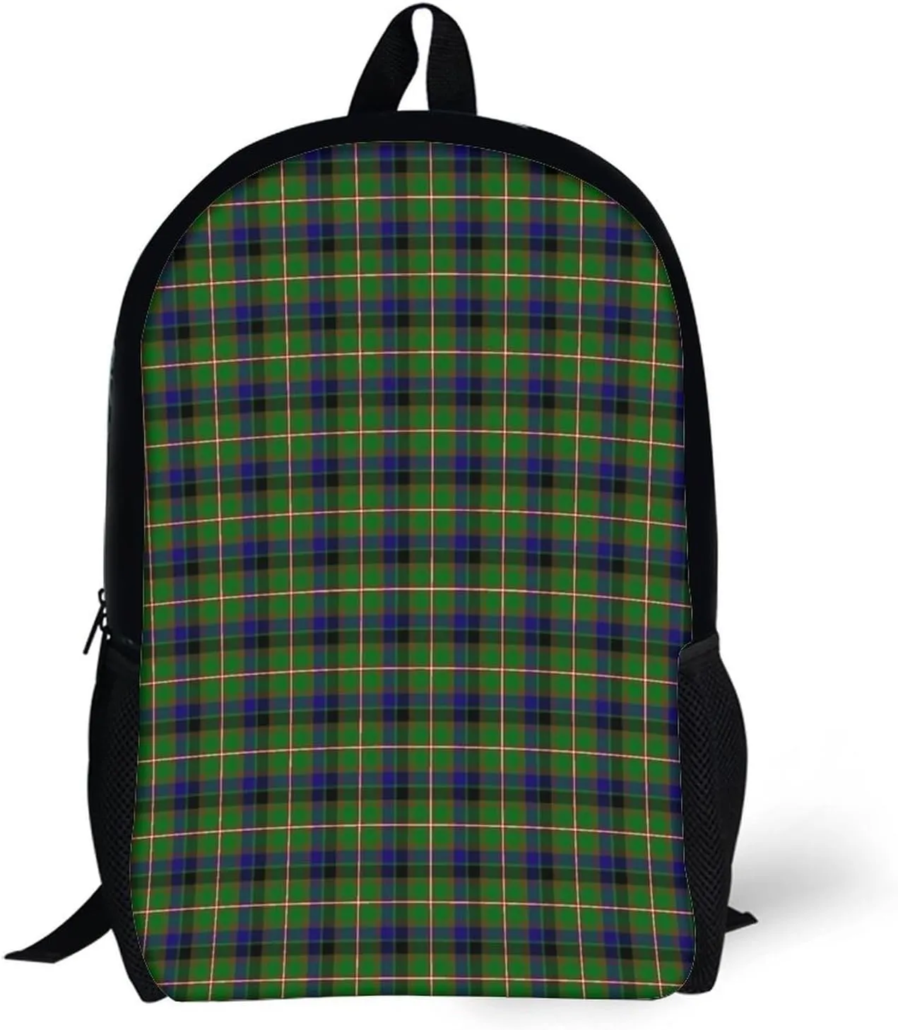 Clan Reid Tartan Backpack Lightweight Waterproof Backpacks Laptop Backpack for Unisex Casual Travel Daypacks Large Capacity