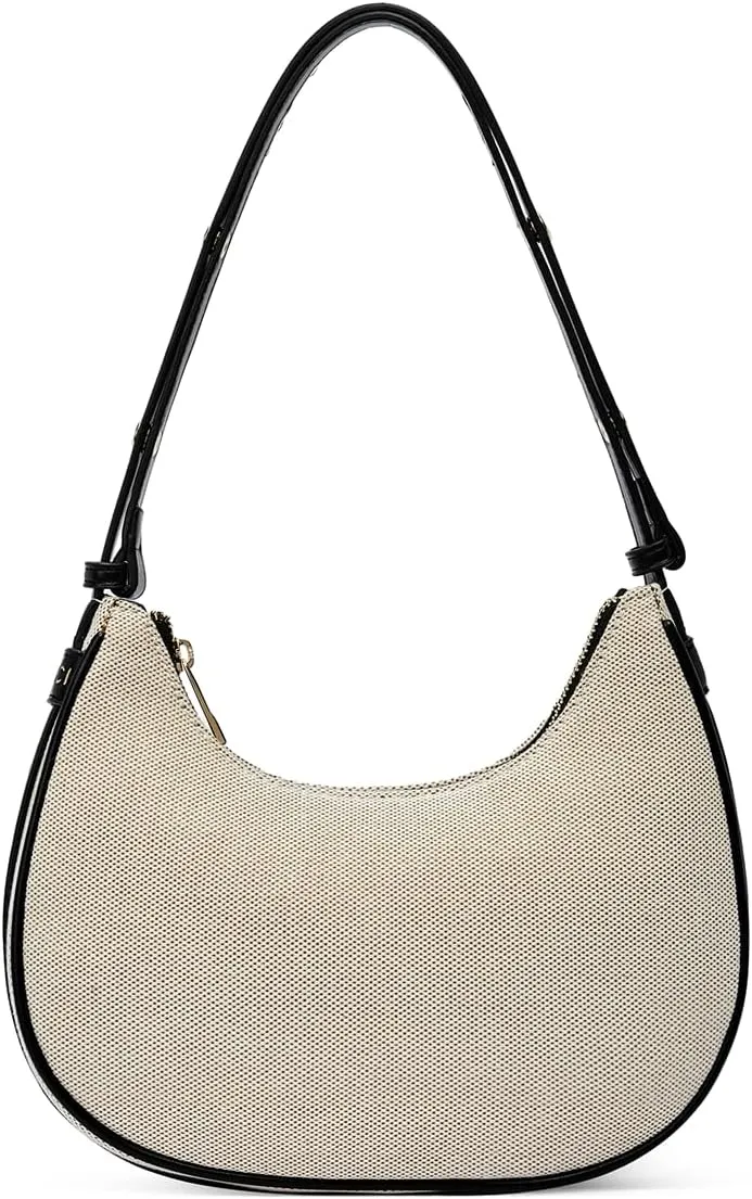 CLUCI Shoulder Bag,Purses for Women Dumpling Small Hobo Bags Vegan Leather Ladies Clutch with Adjustable Strap