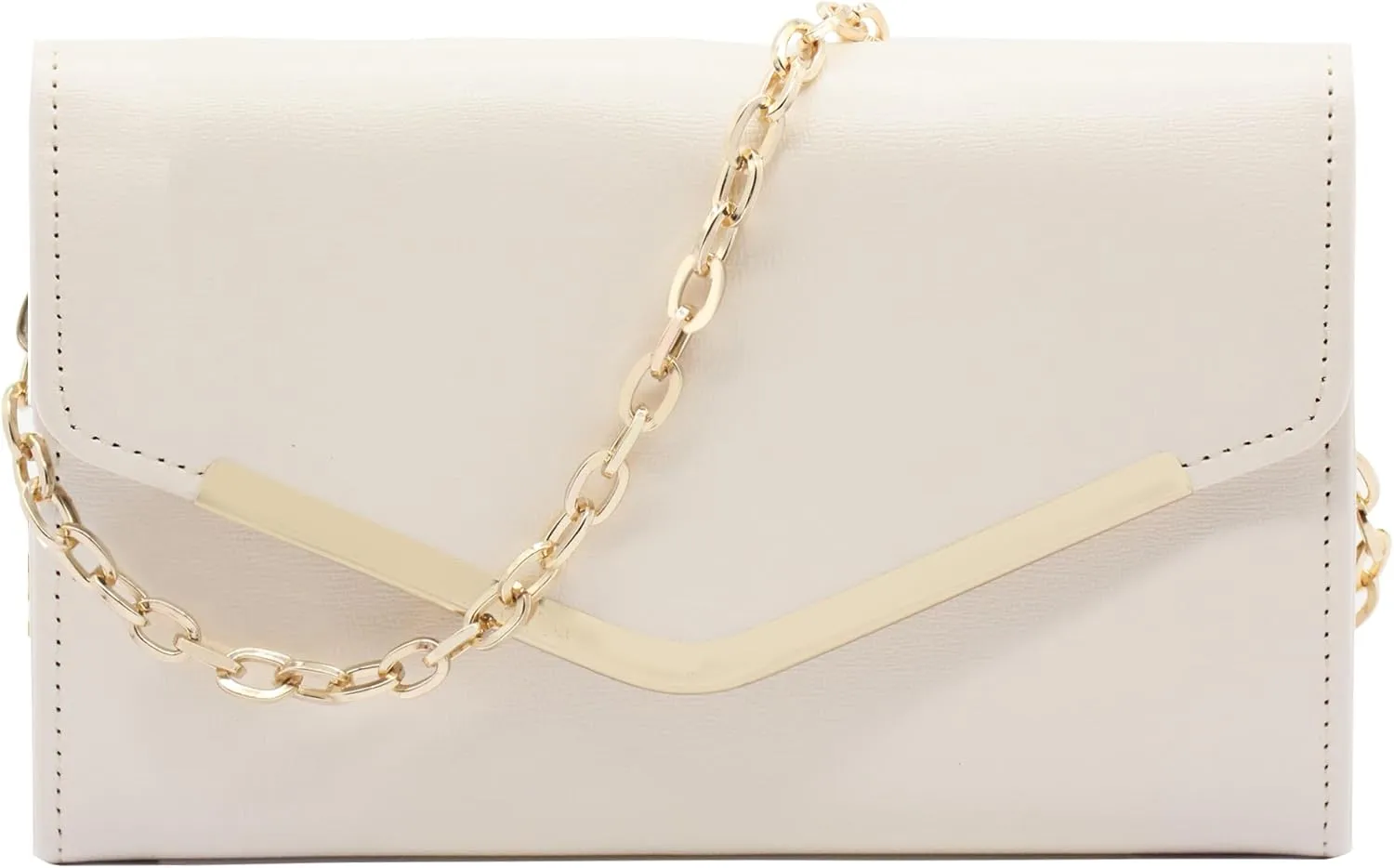 Clutch Purse Evening Bag for Women, Envelope Handbag With Detachable Chain for Wedding and Party