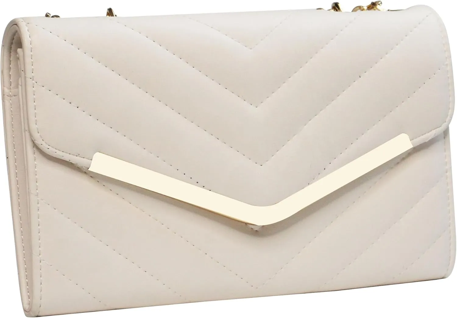 Clutch Purse Evening Bag for Women, Envelope Handbag With Detachable Chain for Wedding and Party