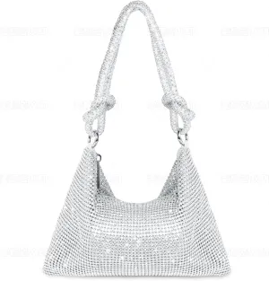 Clutch Purse for Women,Sparkly Rhinestone Evening Bag Wedding & Party Accessories,Handbag Fits Phone,Wallet & Lipstick