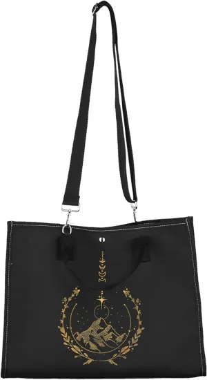 CMNIM A Court of and Roses Merchandise Book Lover Purse Strap Crossbody Tote Bag City of Starlight Adjustable Handbag