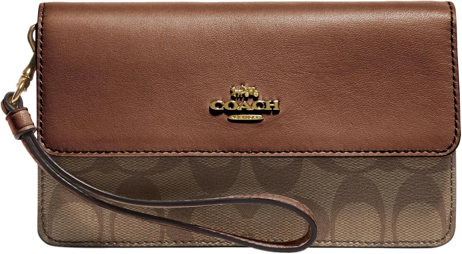 Coach Women's Signature Foldover Wristlet