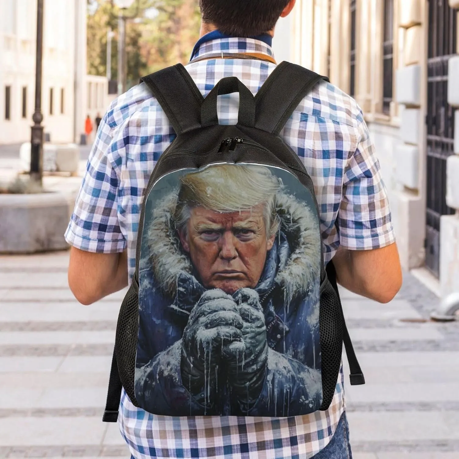 Cold Trump Backpack Waterproof Anti Theft Durable Light Laptop Bag Backpacks For Women Men Travel Gym Backpack