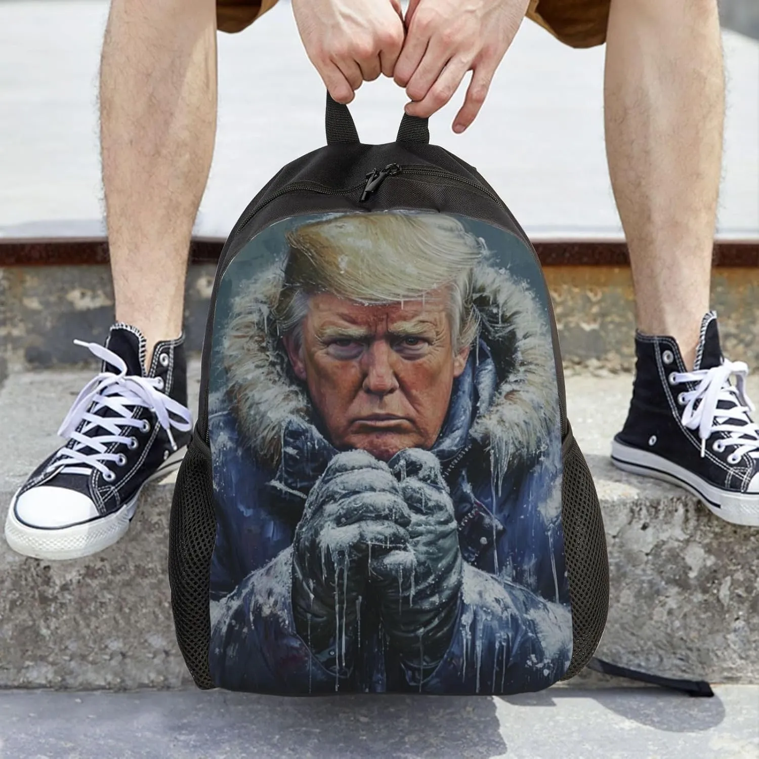 Cold Trump Backpack Waterproof Anti Theft Durable Light Laptop Bag Backpacks For Women Men Travel Gym Backpack