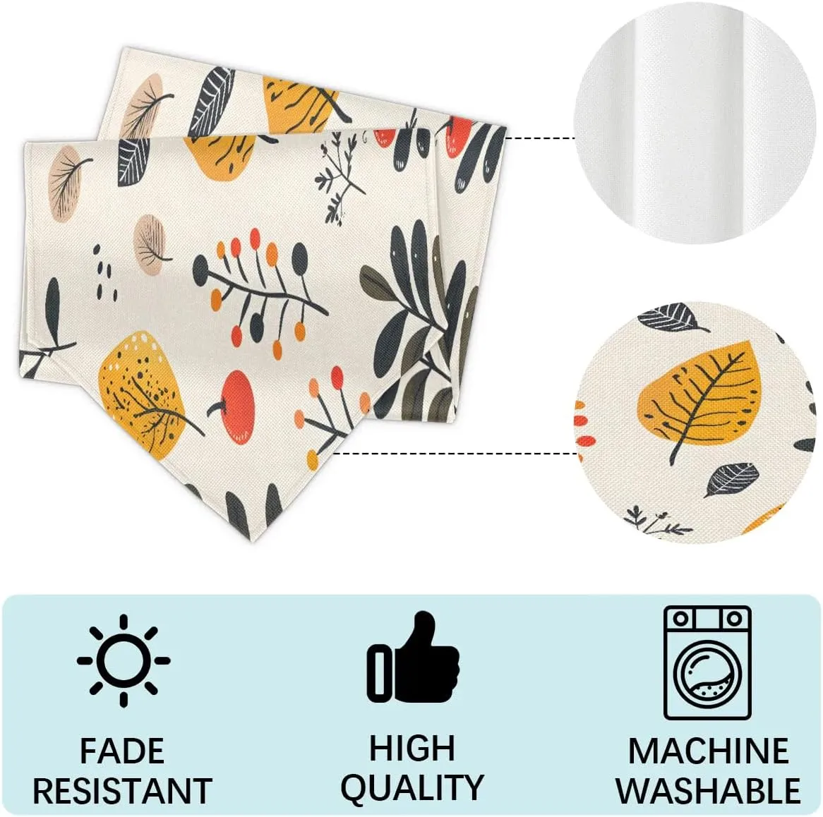 Colourful Floral Leaves Briefcases for Men Crossbody Bags Laptop Carrying Case Messenger Bag for 15" Laptops and Under