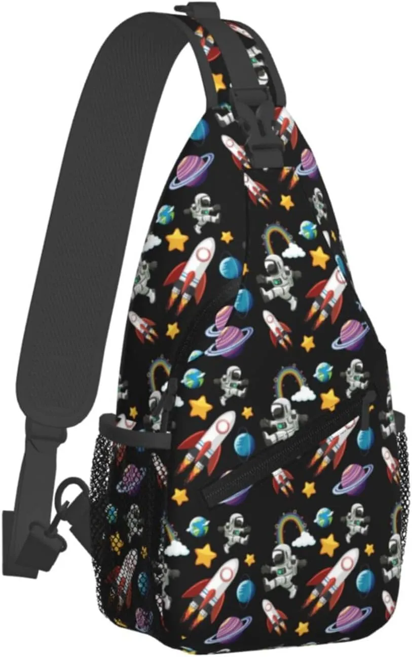 Construction Machinery Truck Crossbody Bag Adjustable Sling Bag Casual Chest Bags Travel Shoulder Backpack