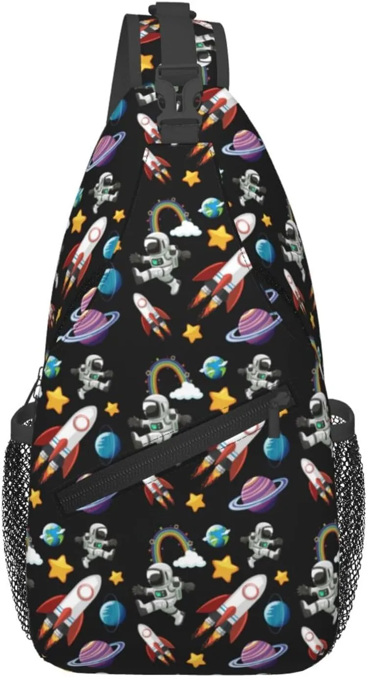 Construction Machinery Truck Crossbody Bag Adjustable Sling Bag Casual Chest Bags Travel Shoulder Backpack