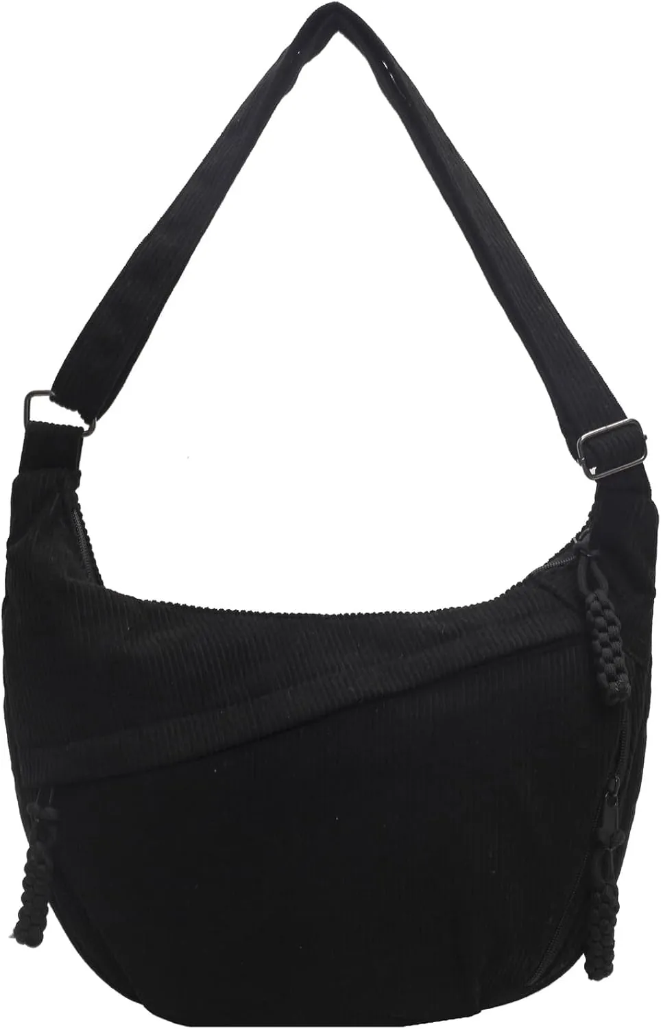 Corduroy Tote Bag for Women,Hobo Crossbody Bags for Women Unisex Shoulder Bag Cross Body Purses and Handbags