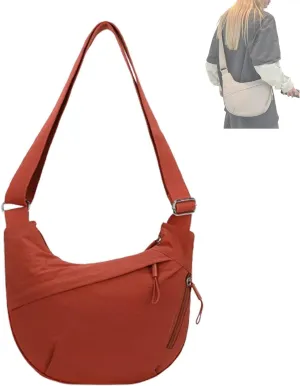 Crescent Crossbody Bags for Women,Women's Armpit Bags, Cross-Body Bags and Dumpling Bags